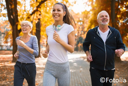 Joggen fördert die Gesundheit