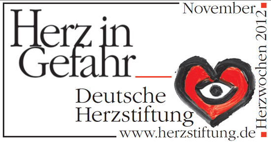 Deutsche Herzstiftung Herzwochen 2012 Gesundheitscheck Vorsorgeuntersuchung Diagnoseklinik