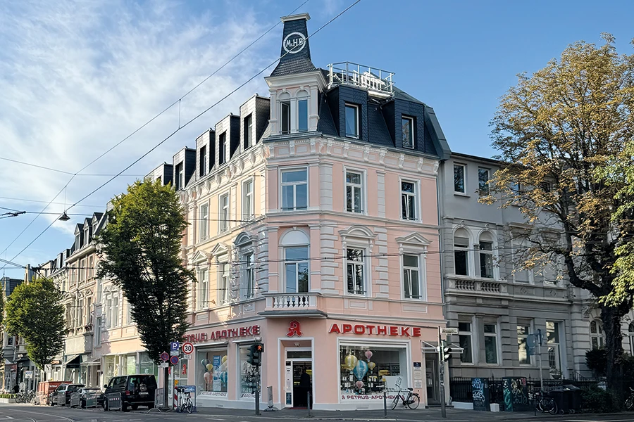 Gebäudeaufnahme Außenansicht MVZ Bonn